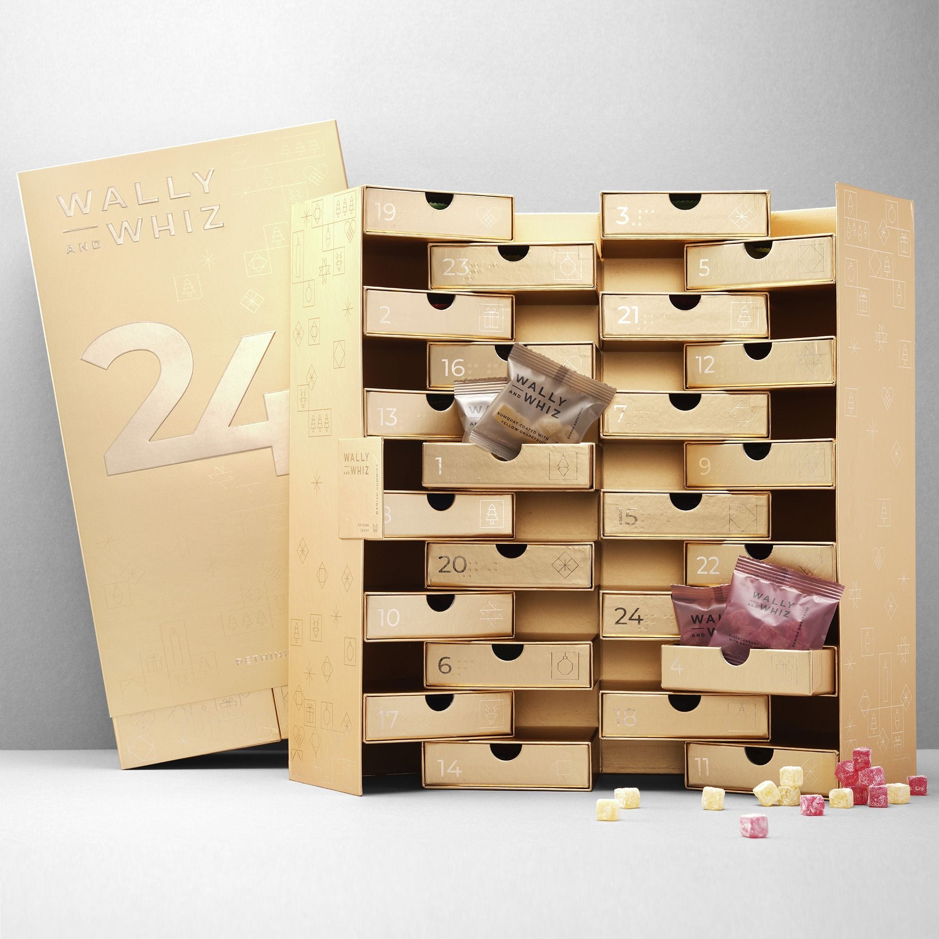 Wally And Whiz 1 Kerstkalender Goud 2023 550g