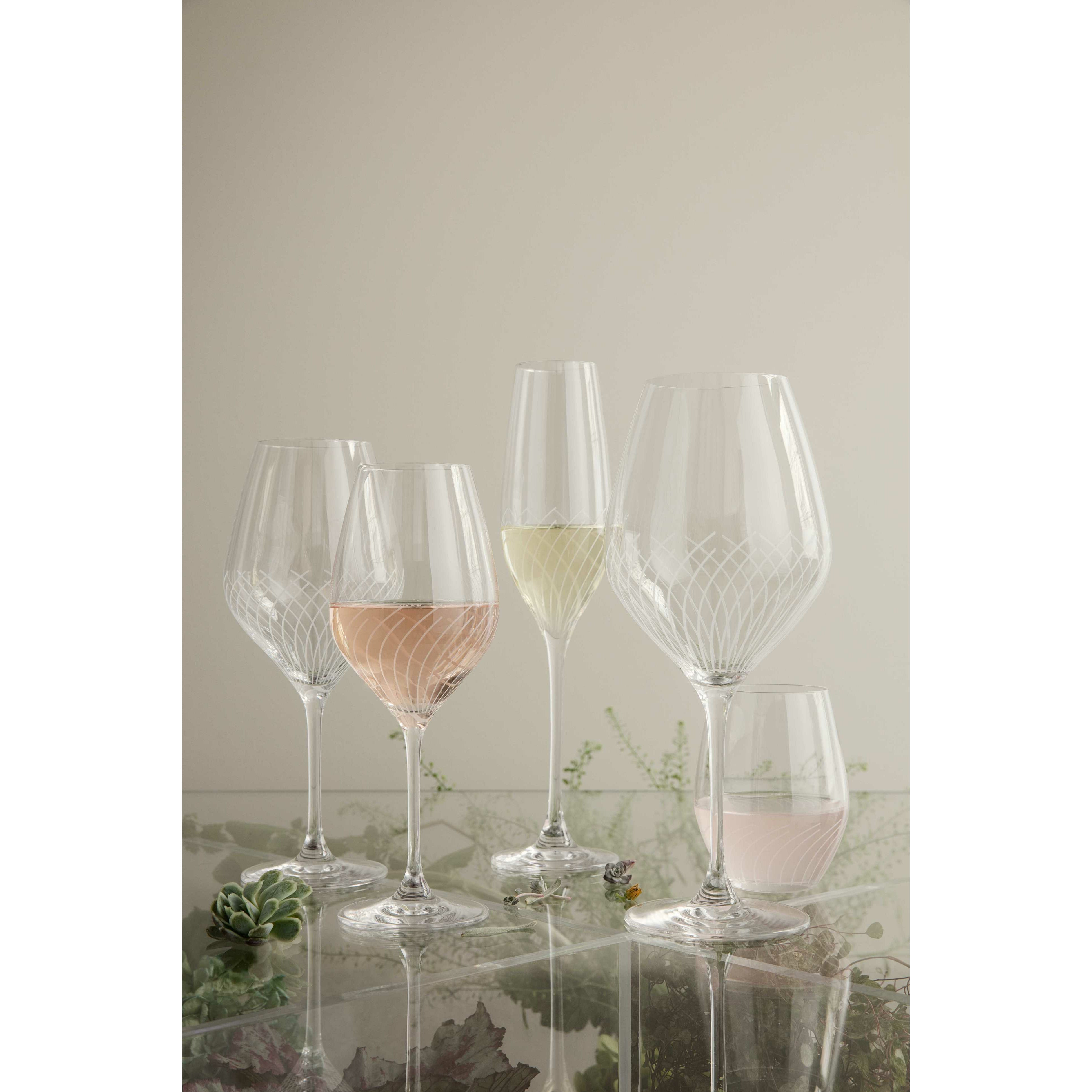 Holmegaard Cabernet Lines Champagne Glass, 2 PC.