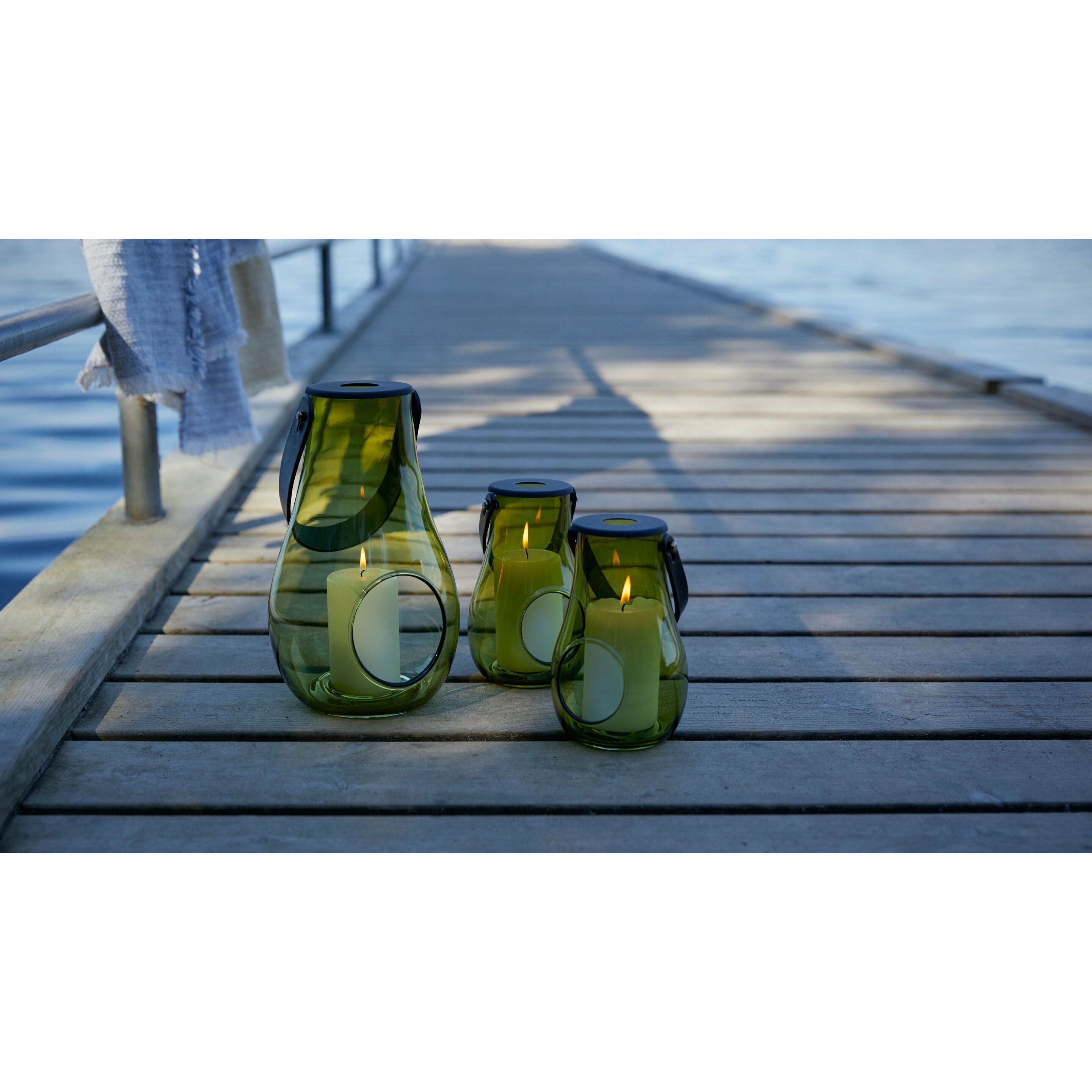 Holmegaard Dwl Lanterne 16,5 Cm, Olive Green