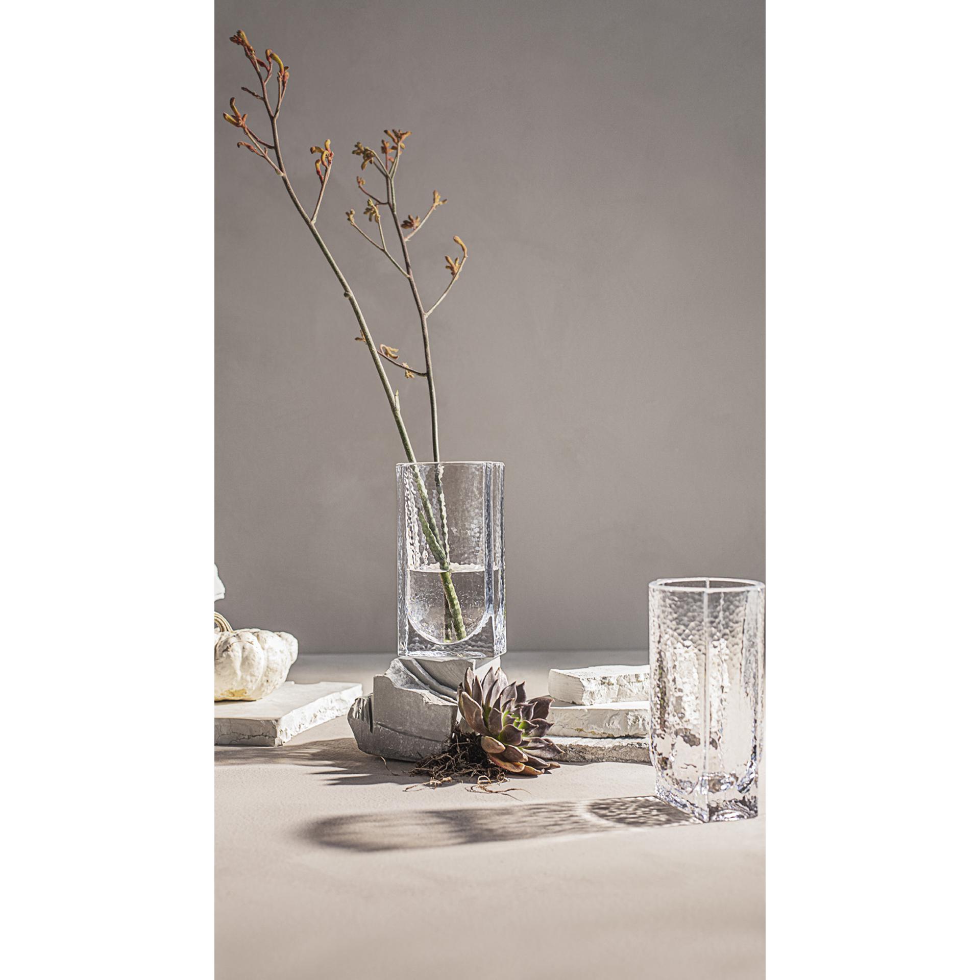 Holmegaard Vase forma 20 cm, clair