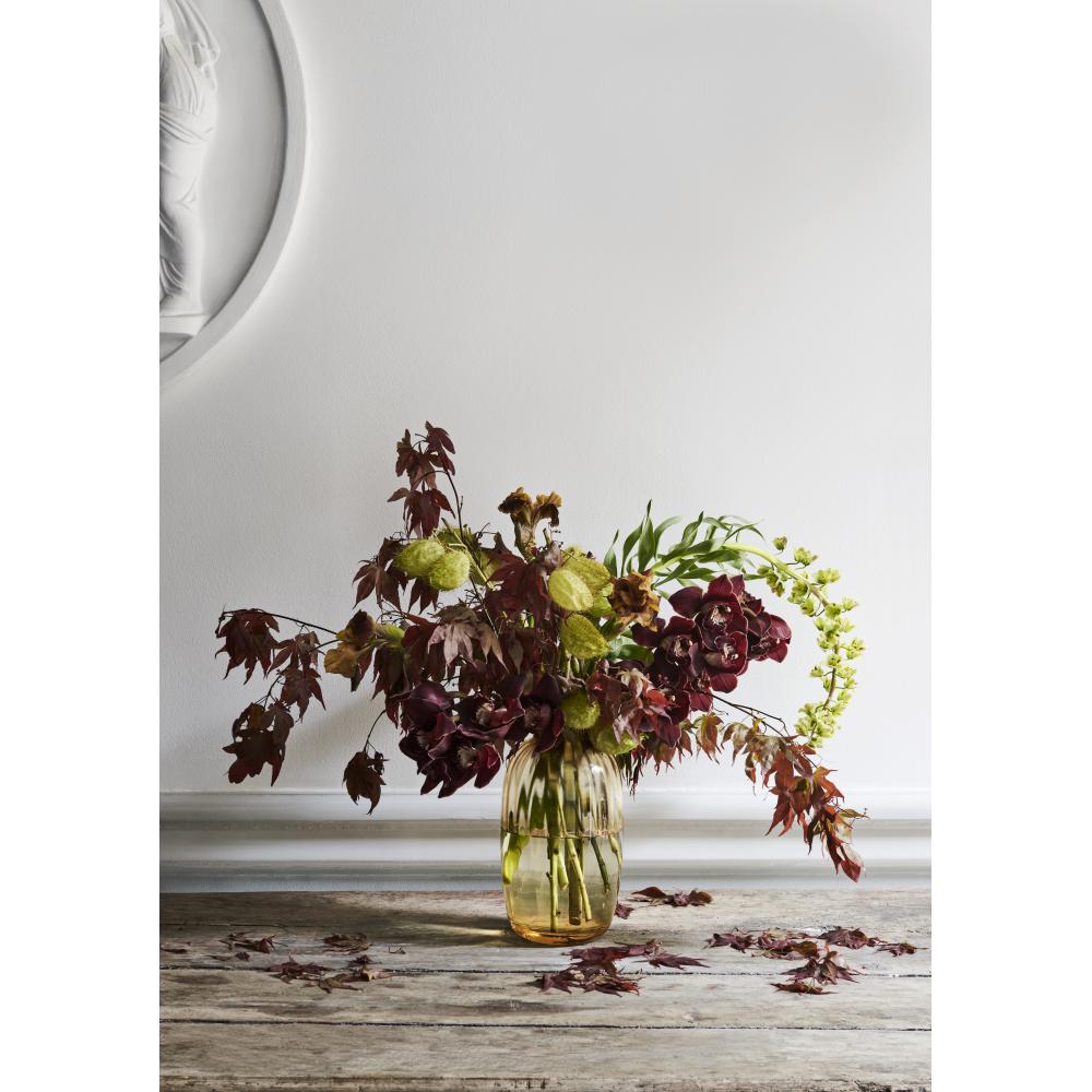 Holmegaard Vase Primula Ambre, H25,5 cm