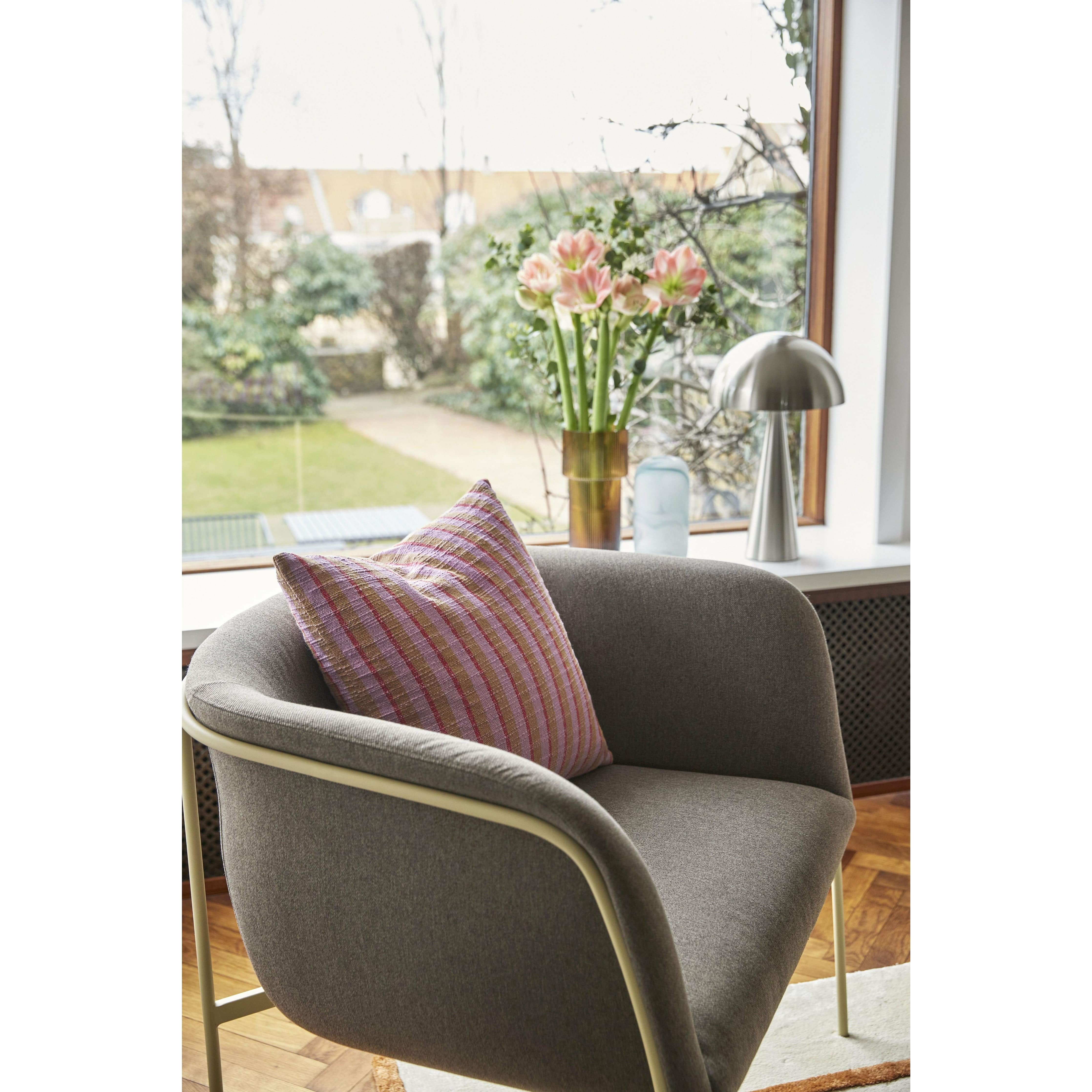 Hübsch Eyrie Lounge Chair, Brown
