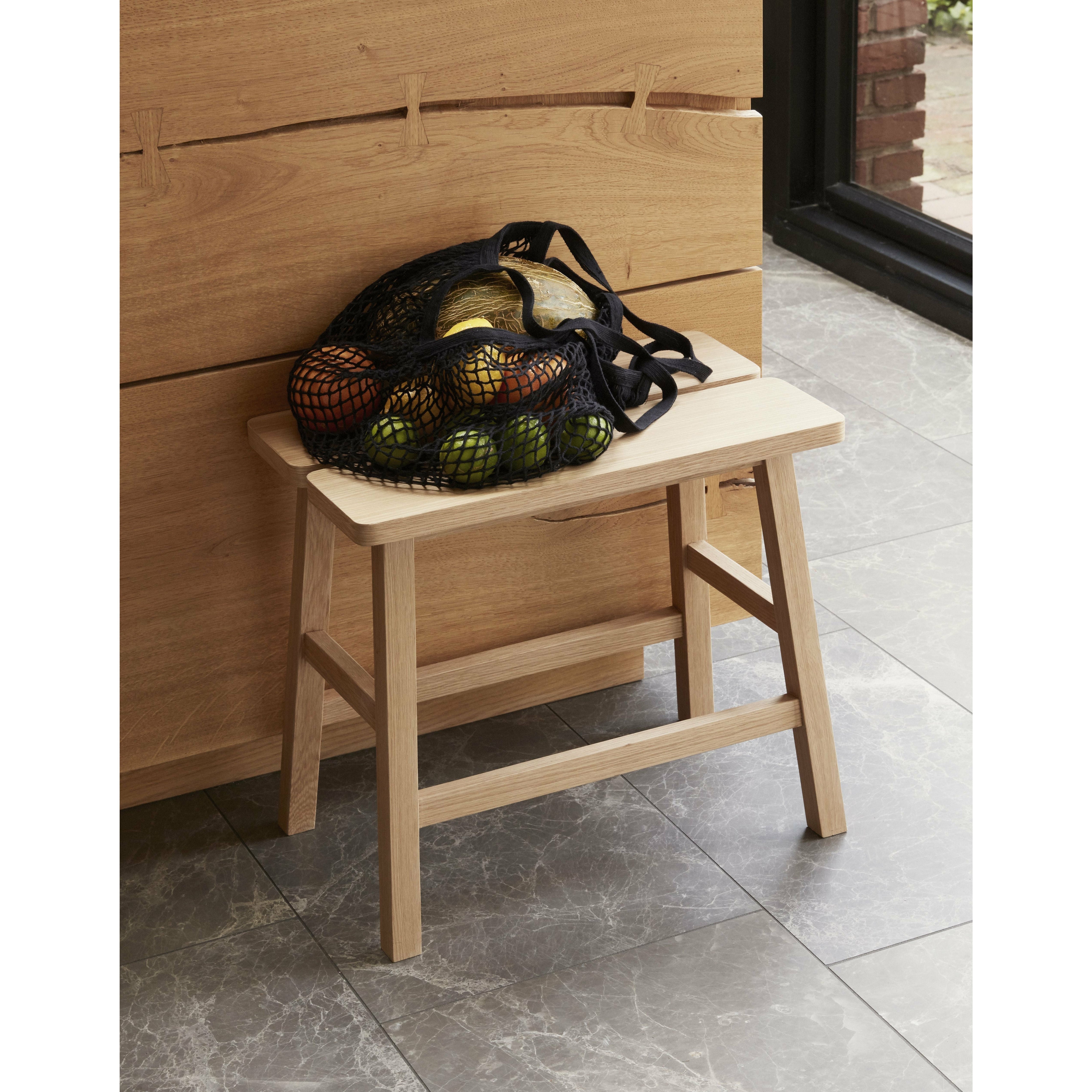 Hübsch Ground Stool Oak FSC Natuurlijk