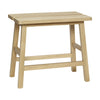 Hübsch Tabouret de sol chêne fsc naturel