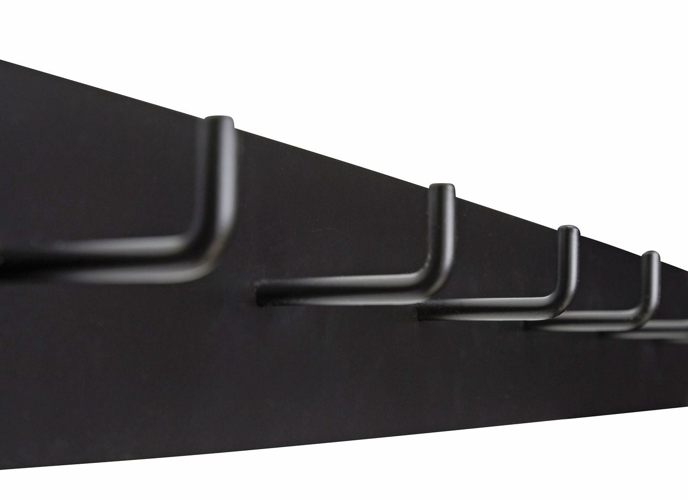 Hübsch Hack Wall Coat Rack, schwarz