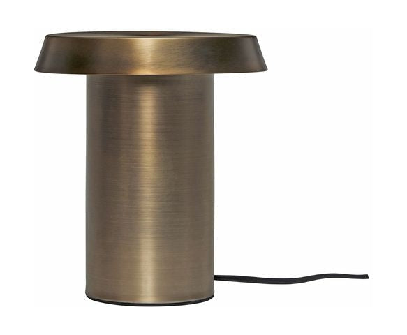 Hübsch Keen Table Lamp, ottone brunito
