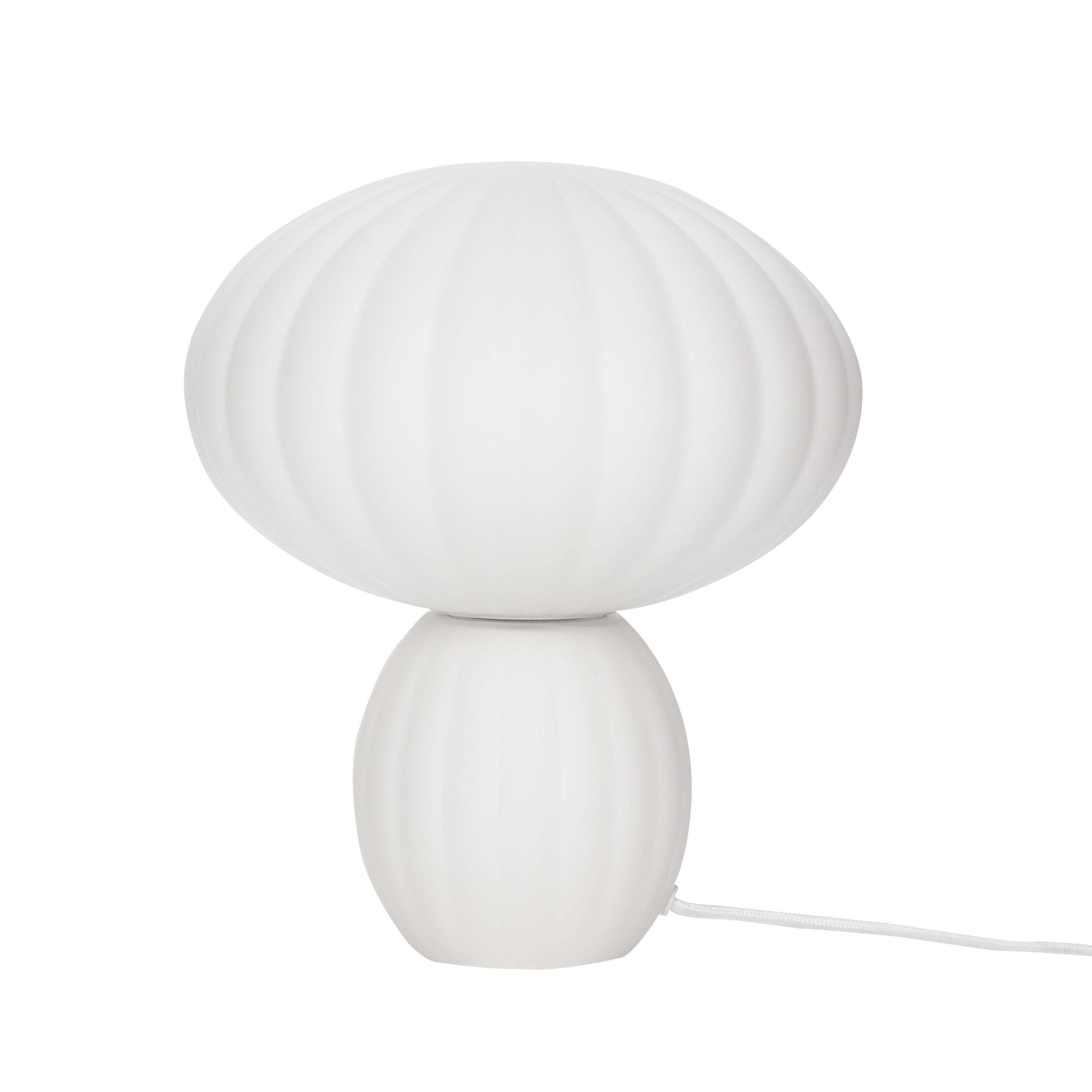 Lámpara de mesa de Hübsch Kumu White