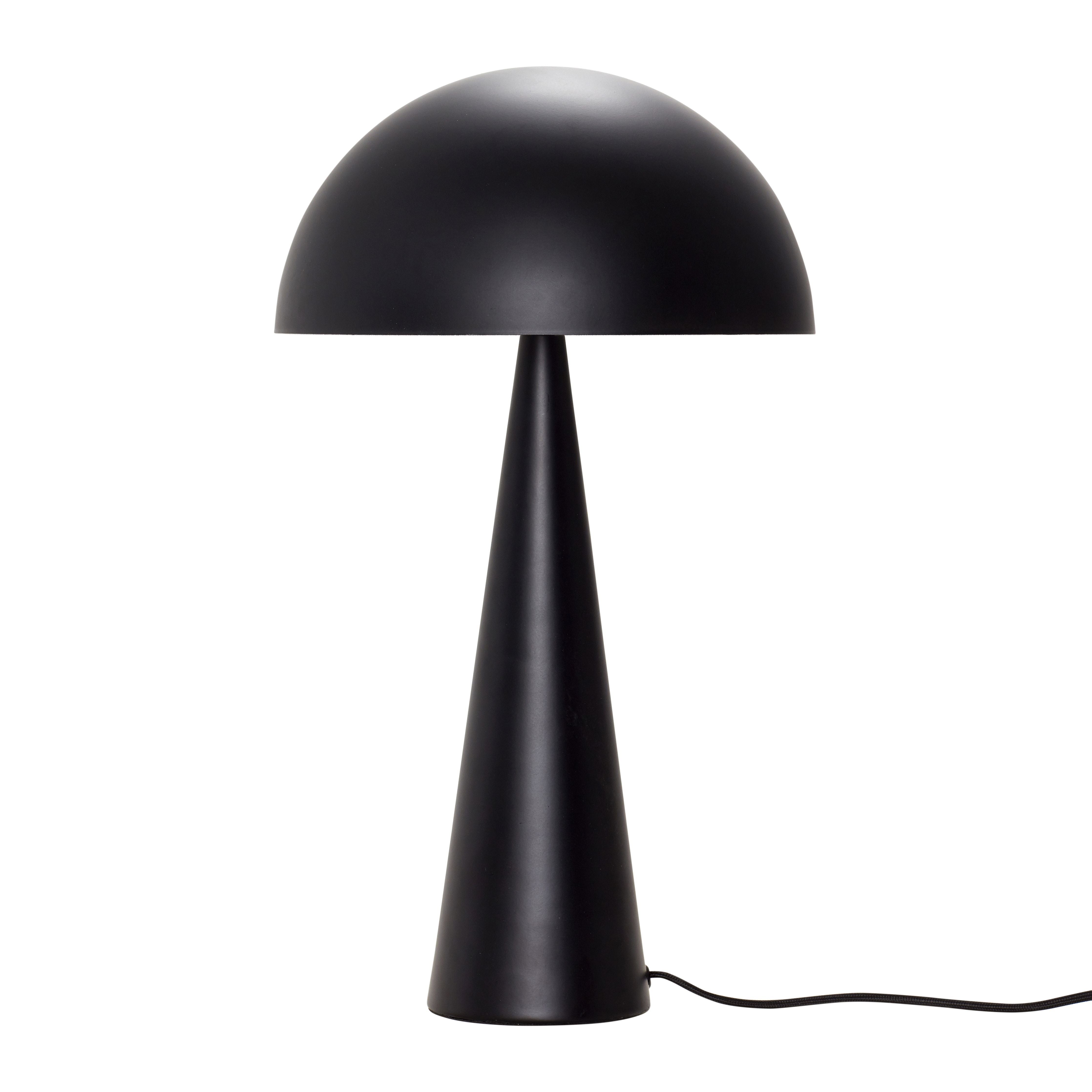 Hübsch Mush bordslampa hög, svart