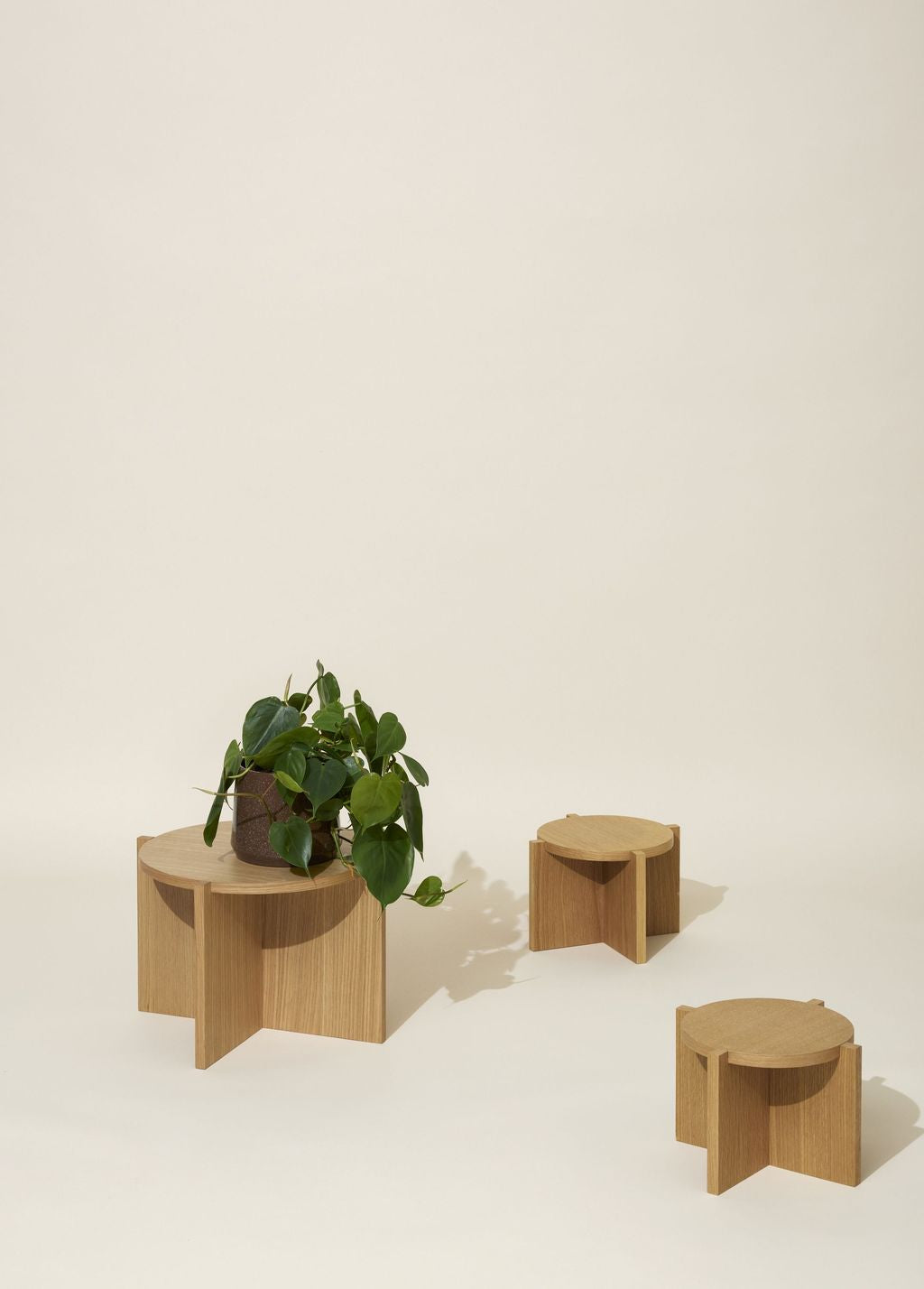 Hübsch Nomad Plant Stand, groot