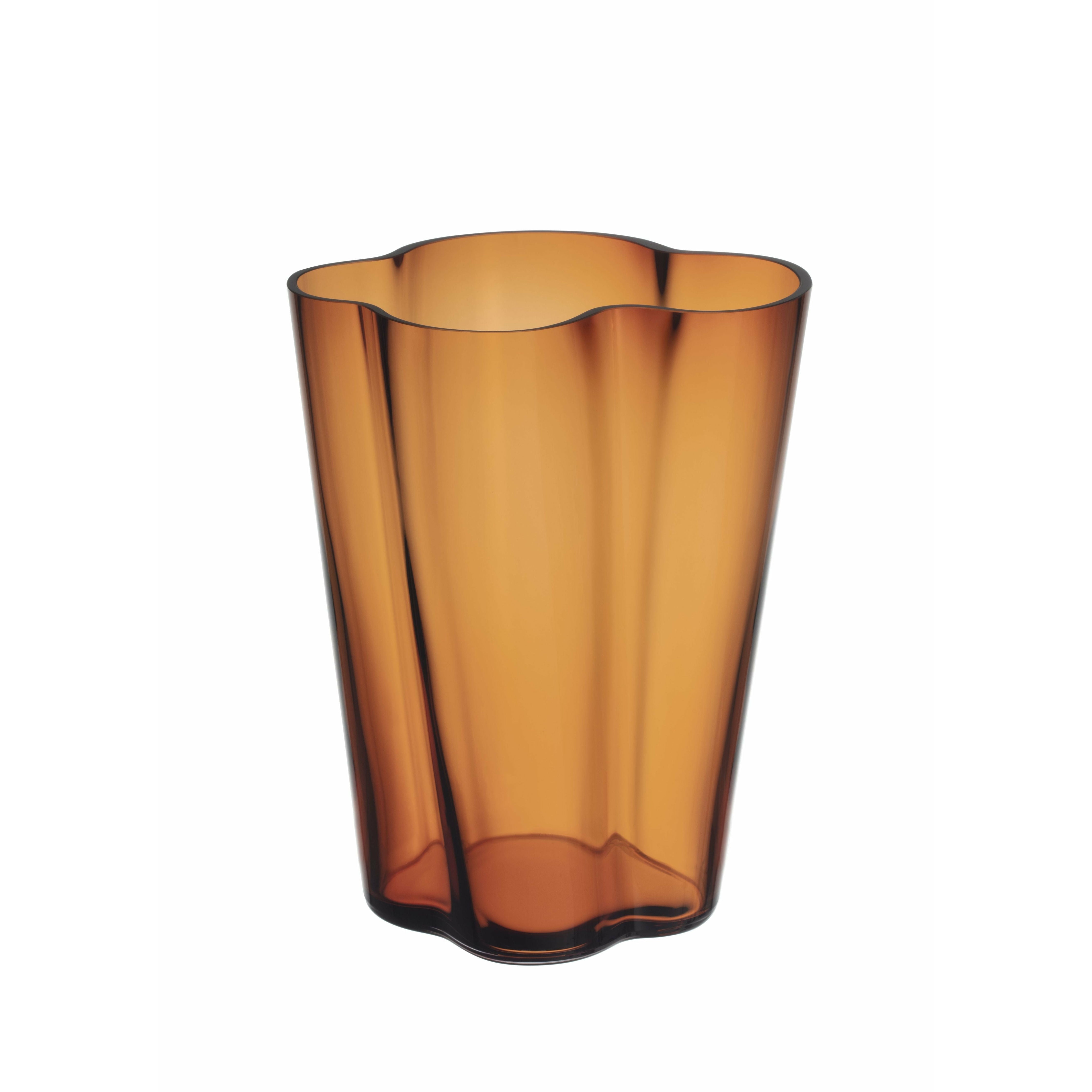 Iittala aalto jarrón 27 cm, cobre