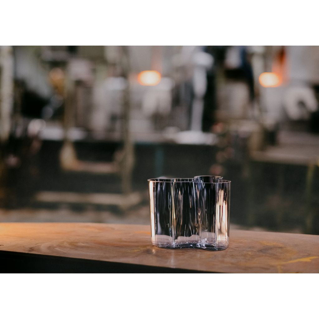 Iittala Aalto resirkulert glassvase, 12 cm