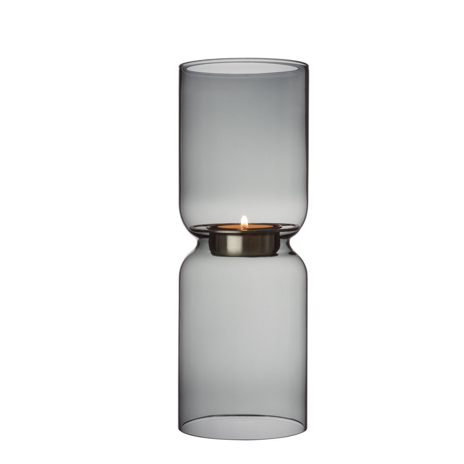 Iittala Lantern Tealight Holder Dark Grey, 250mm