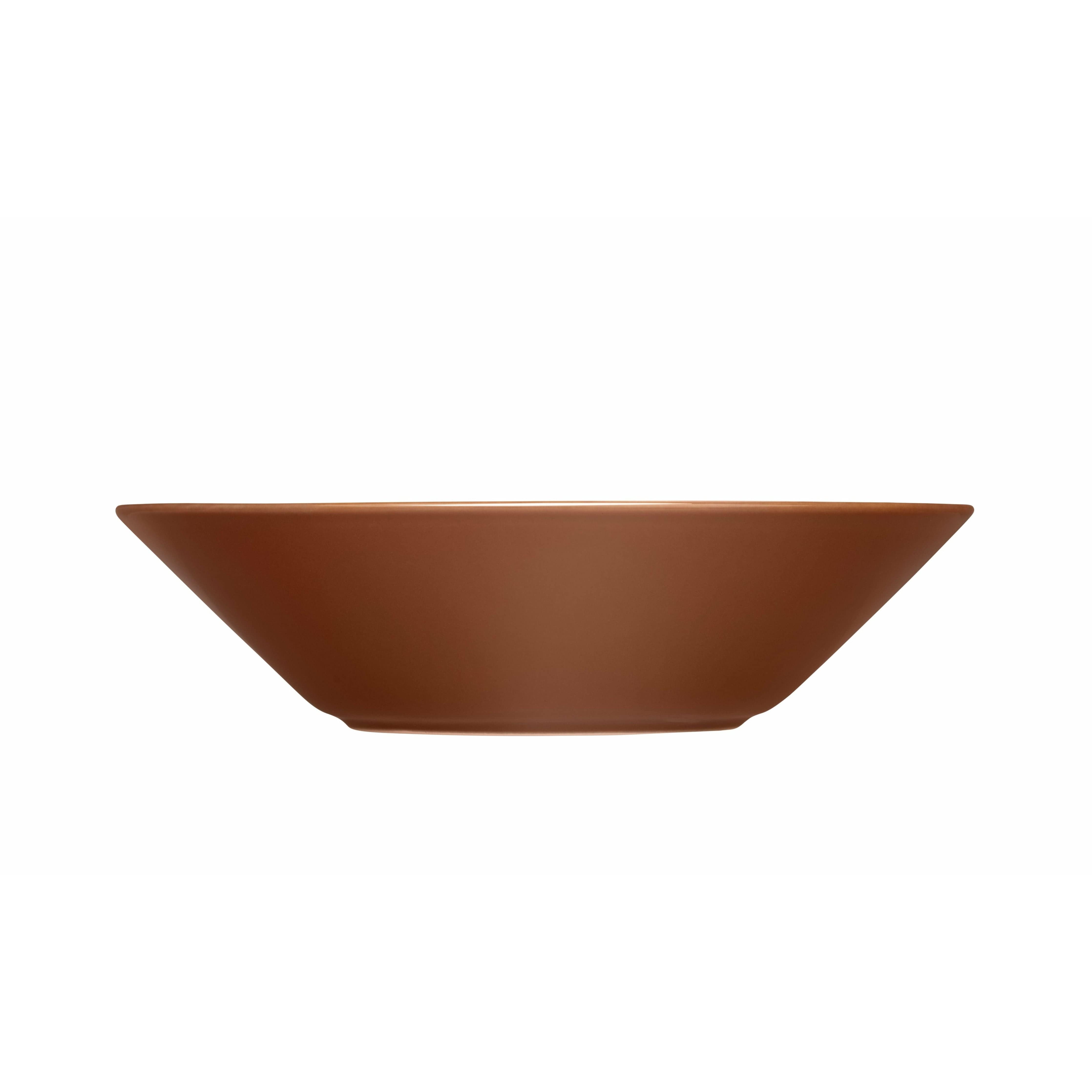 Iittala Teema djupplatta 21 cm, vintage brun