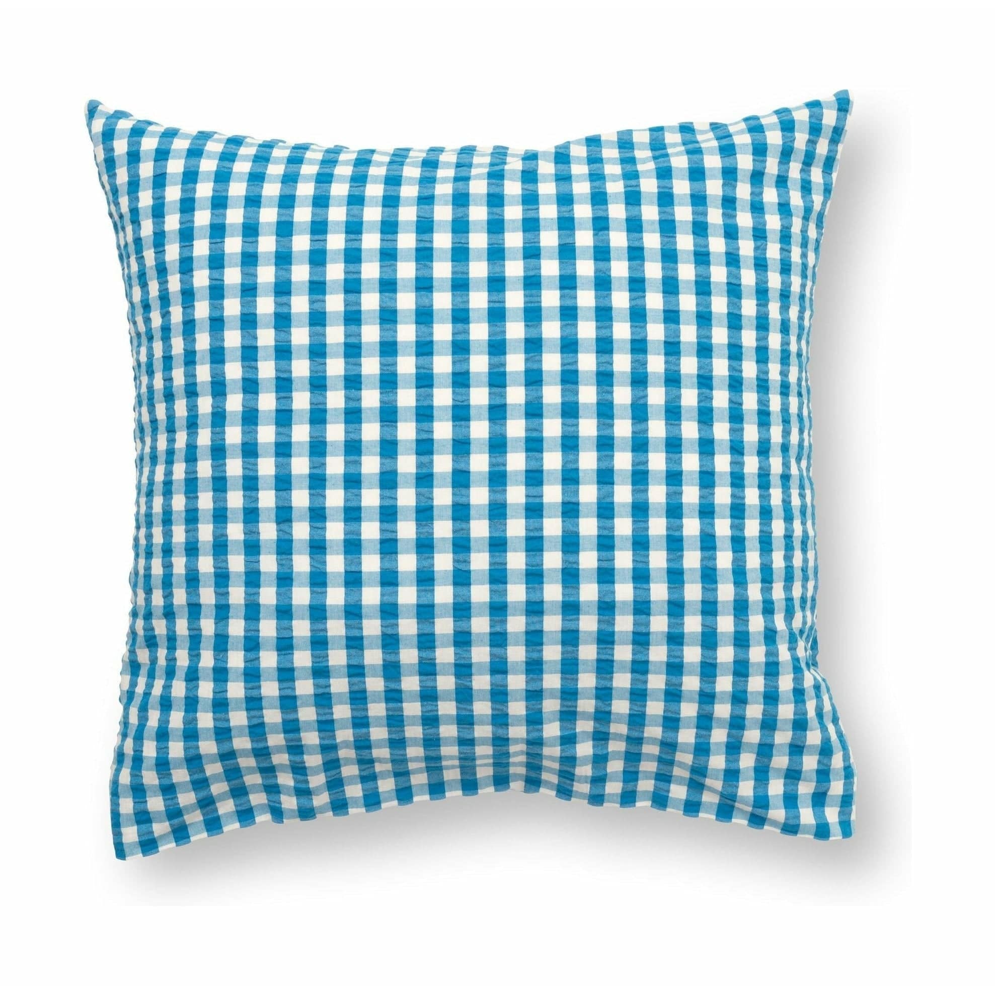 Juna Bæk y Bølge Pillowcase de 63x60 cm, azul/abedul
