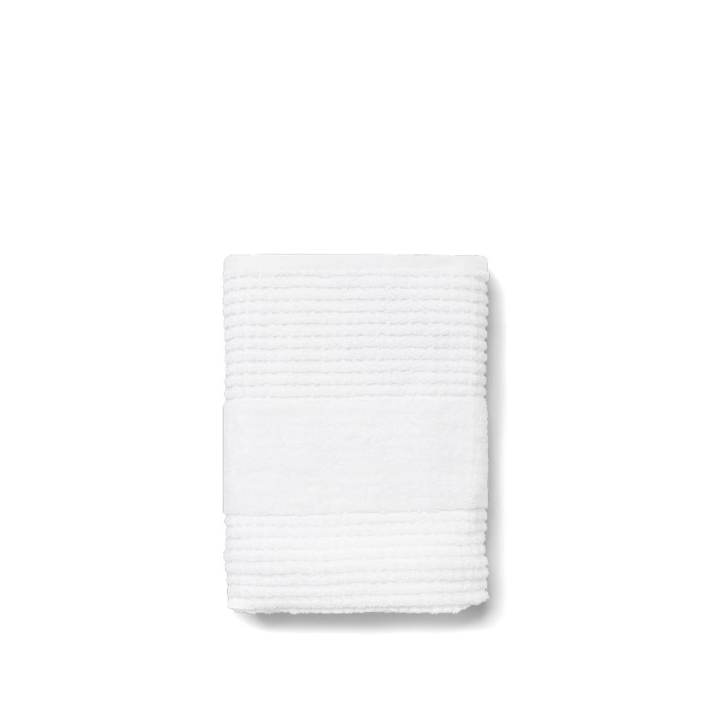 Juna check asciugamano bianco, 50x100 cm