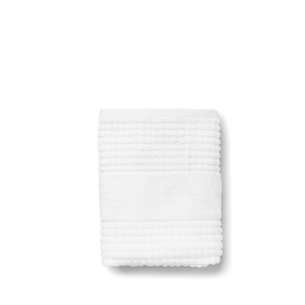 Juna检查毛巾白色，70x140厘米