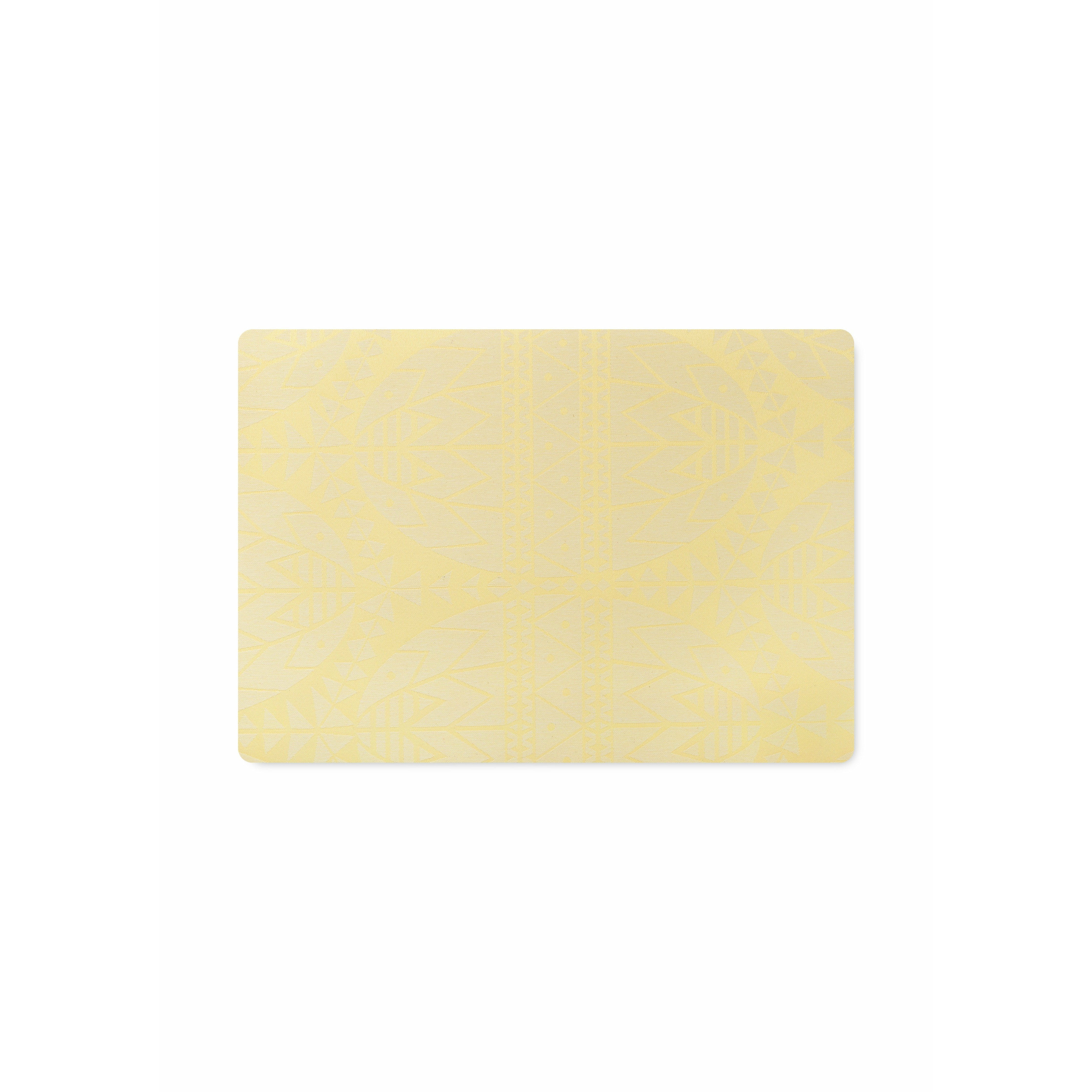 Juna Placemat de Pâques 43x30 cm, jaune
