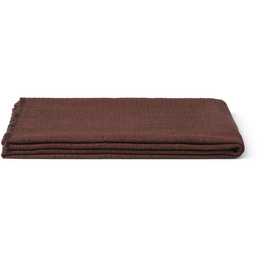 Juna Reflectie handdoek Chocolade, 90x180 cm