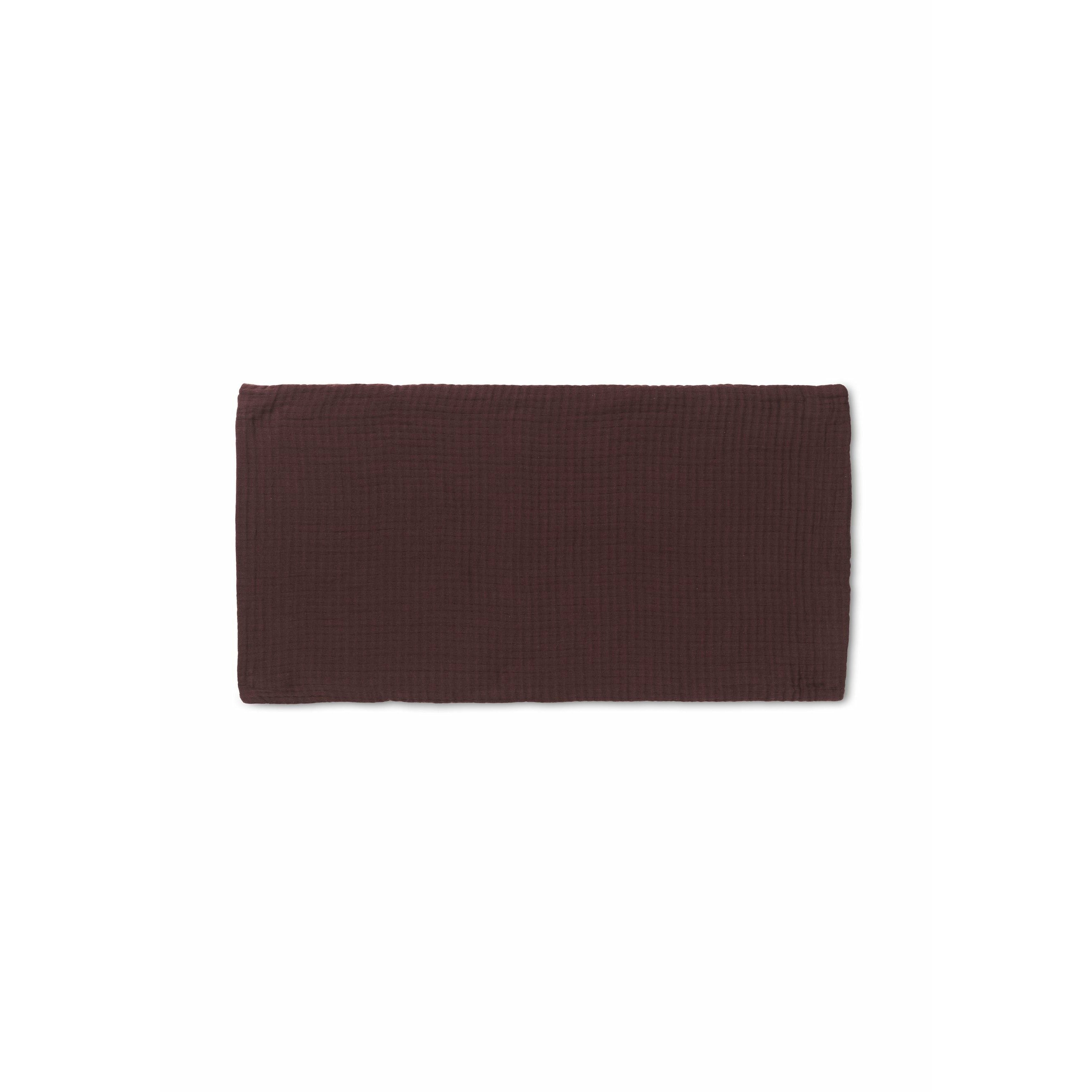 JUNA Bekijk kussen 30x60 cm, chocolade