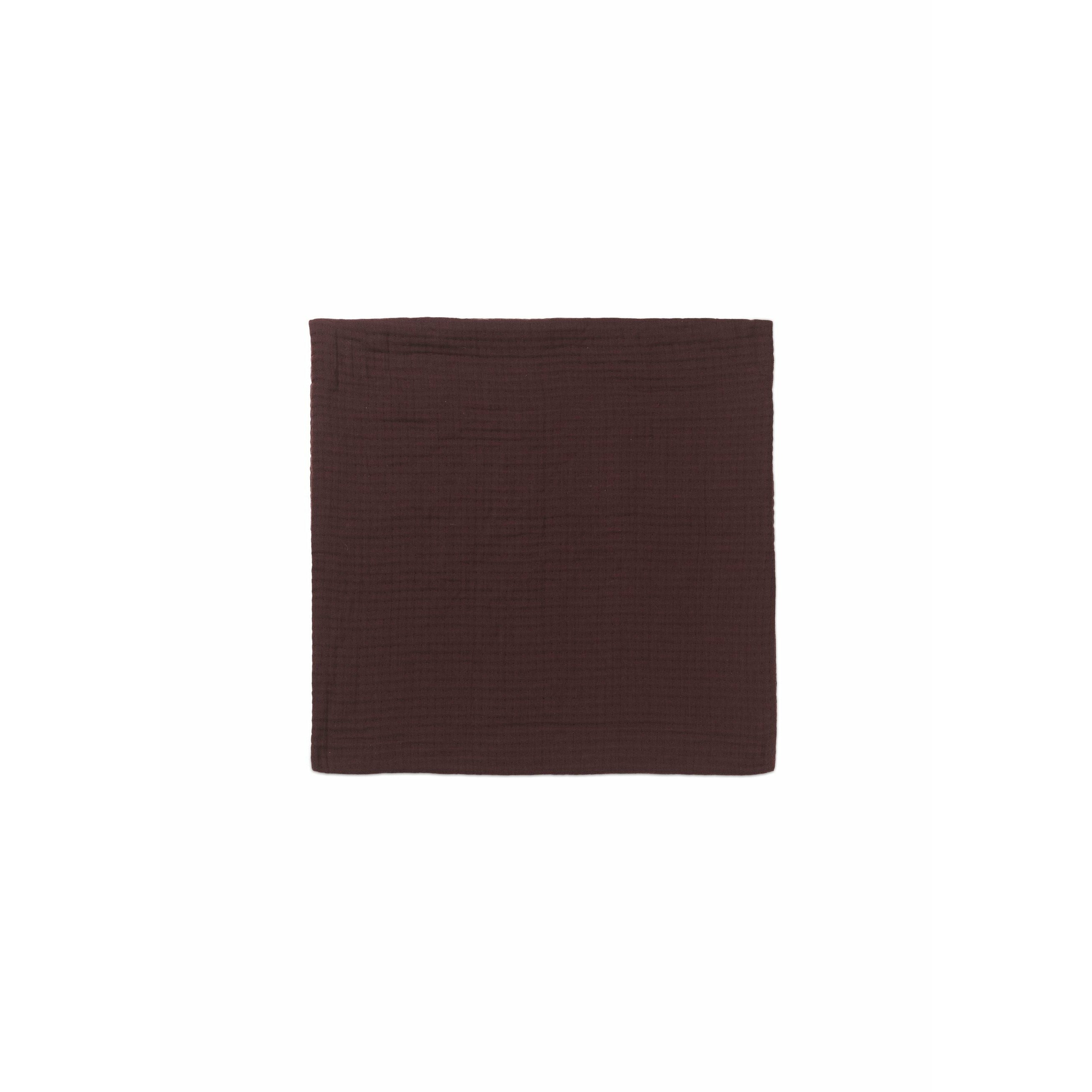 Juna View Cushion 45x45厘米，巧克力