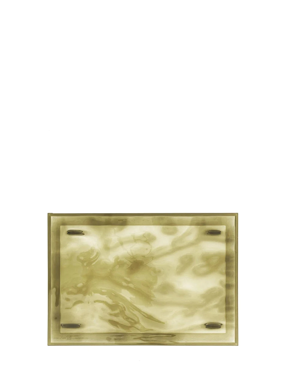 Kartell Dune Tray 46x22厘米，绿色