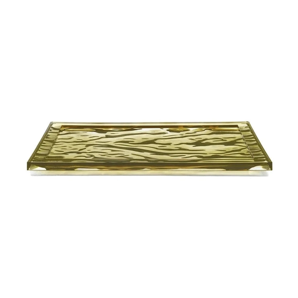 Bandeja de dunas de Kartell 46x22 cm, verde