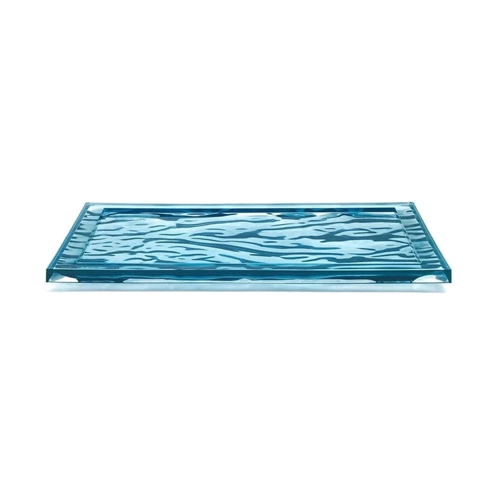 Kartell Dune Tray 46x22厘米，浅蓝色