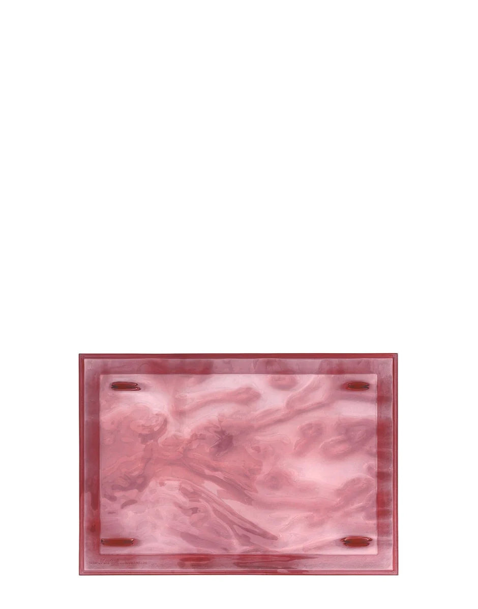 Kartell Dune Tray 46x22 cm, rose