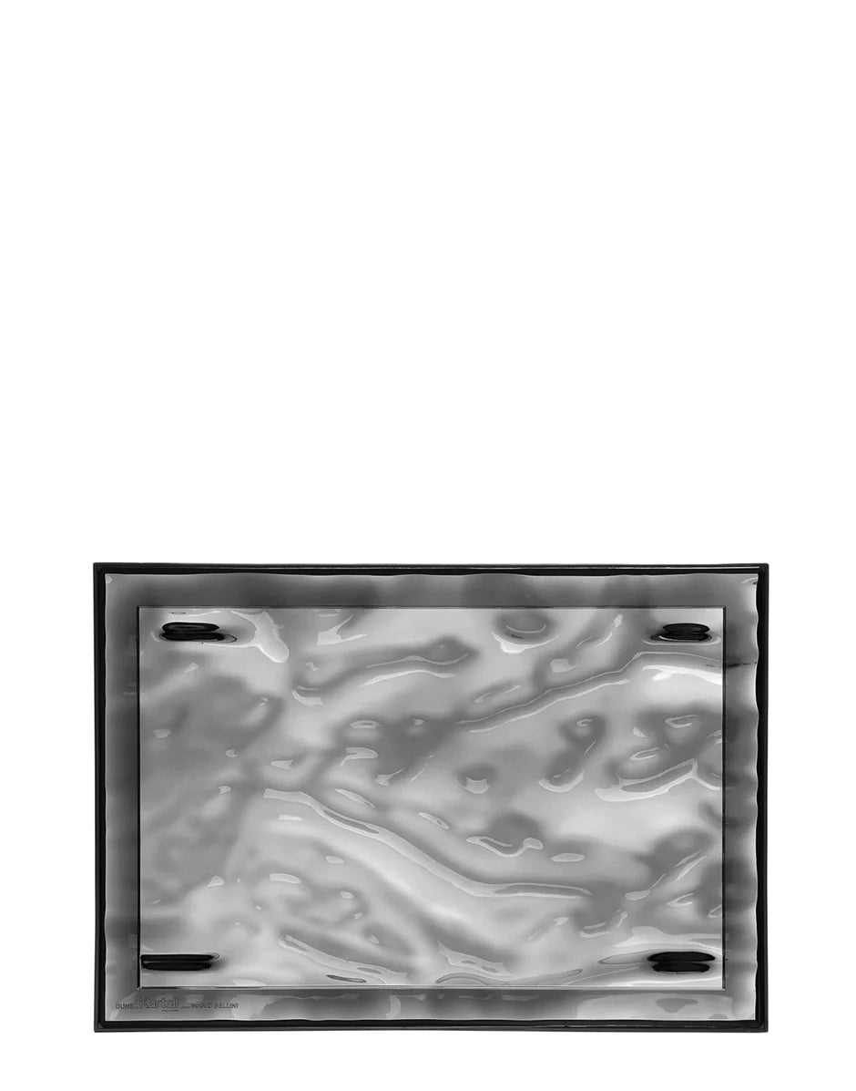 Kartell Dune Tray 55x38 cm, fumée
