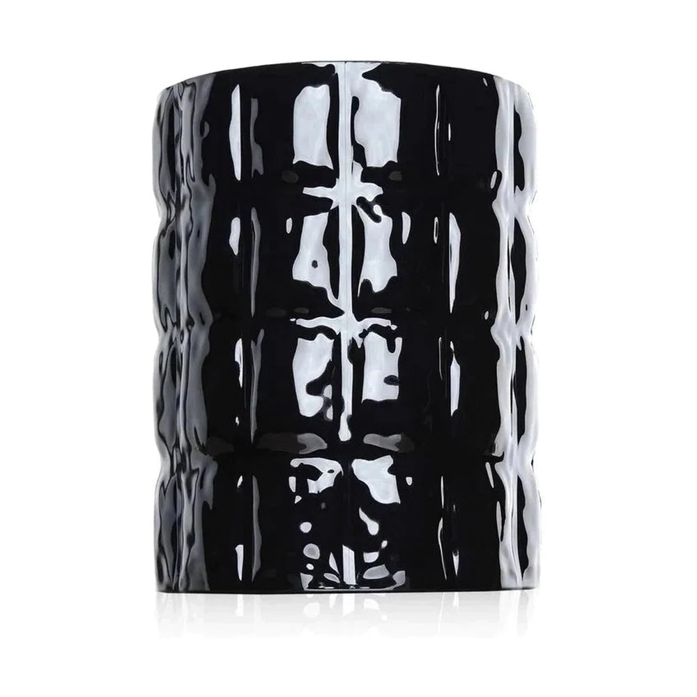 Vase Kartell Matelassè, noir brillant