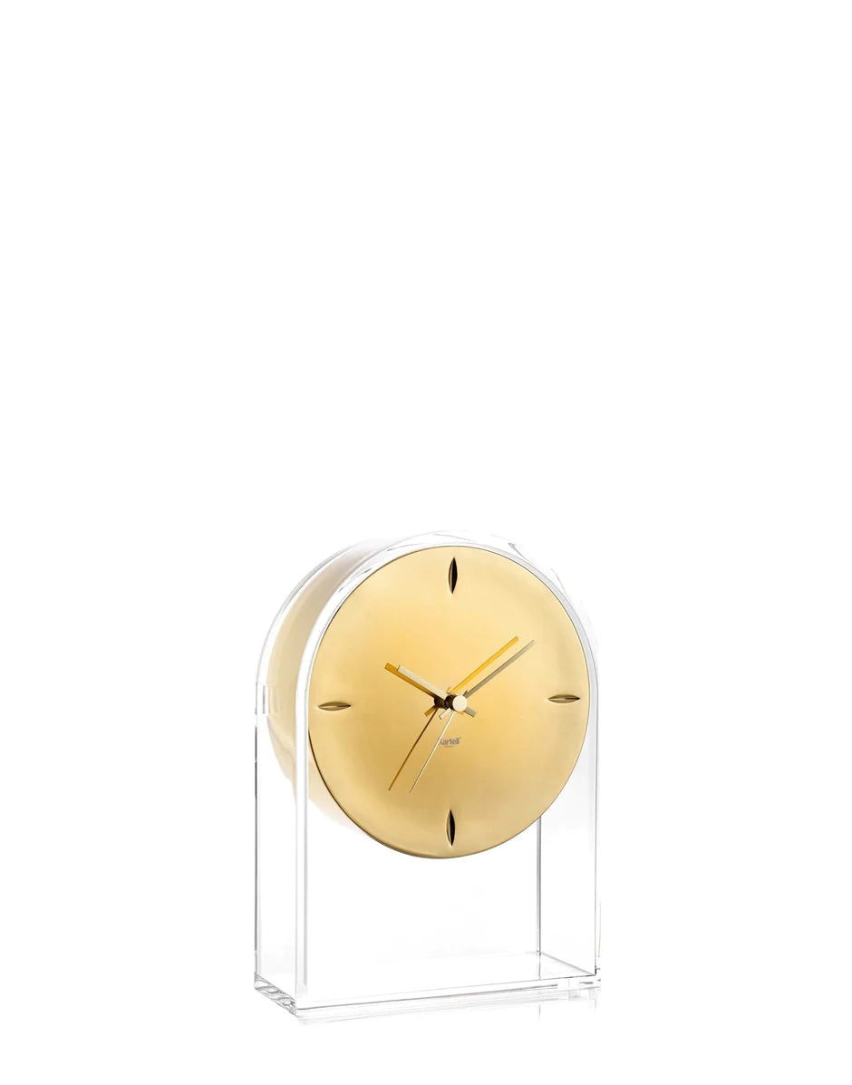 Kartell Air du Temps Horloge, Crystal / Gold