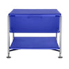 Tiroir Kartell Mobil 1 avec pieds, bleu cobalt