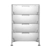 Kartell Mobil 4 Drawer With Feet, Ice