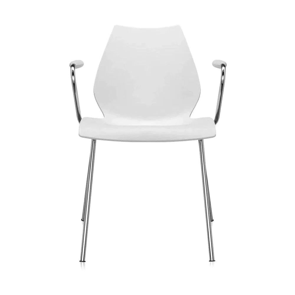 Poltrona di kartell maui, bianco zinco