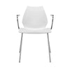 Kartell Maui Armchair, Zinc White