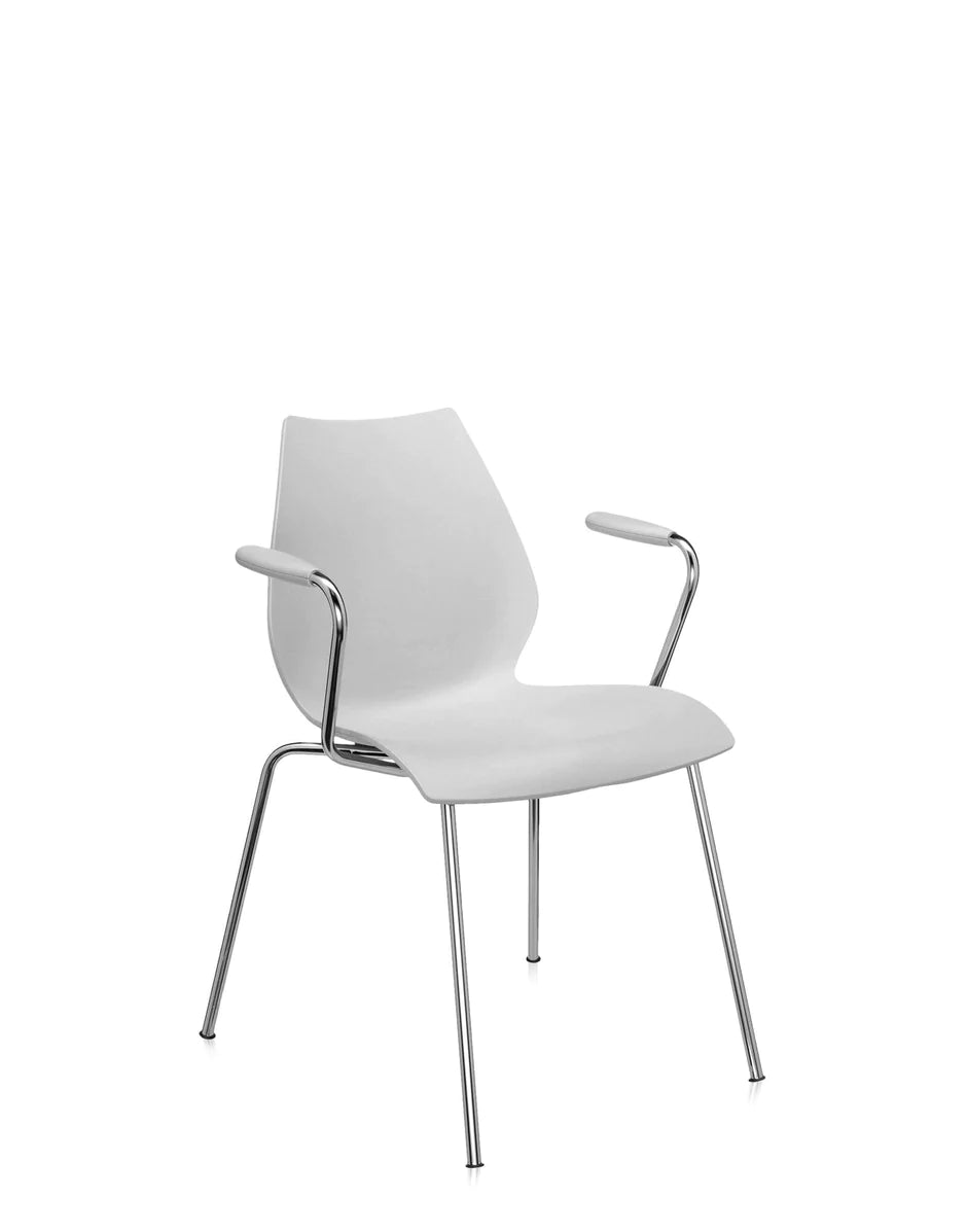 Kartell Maui fauteuil, lichtgrijs