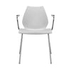 Kartell Maui fauteuil, lichtgrijs