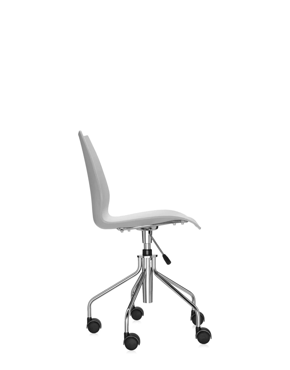 Kartell Maui Swivel Chair, Light Grey