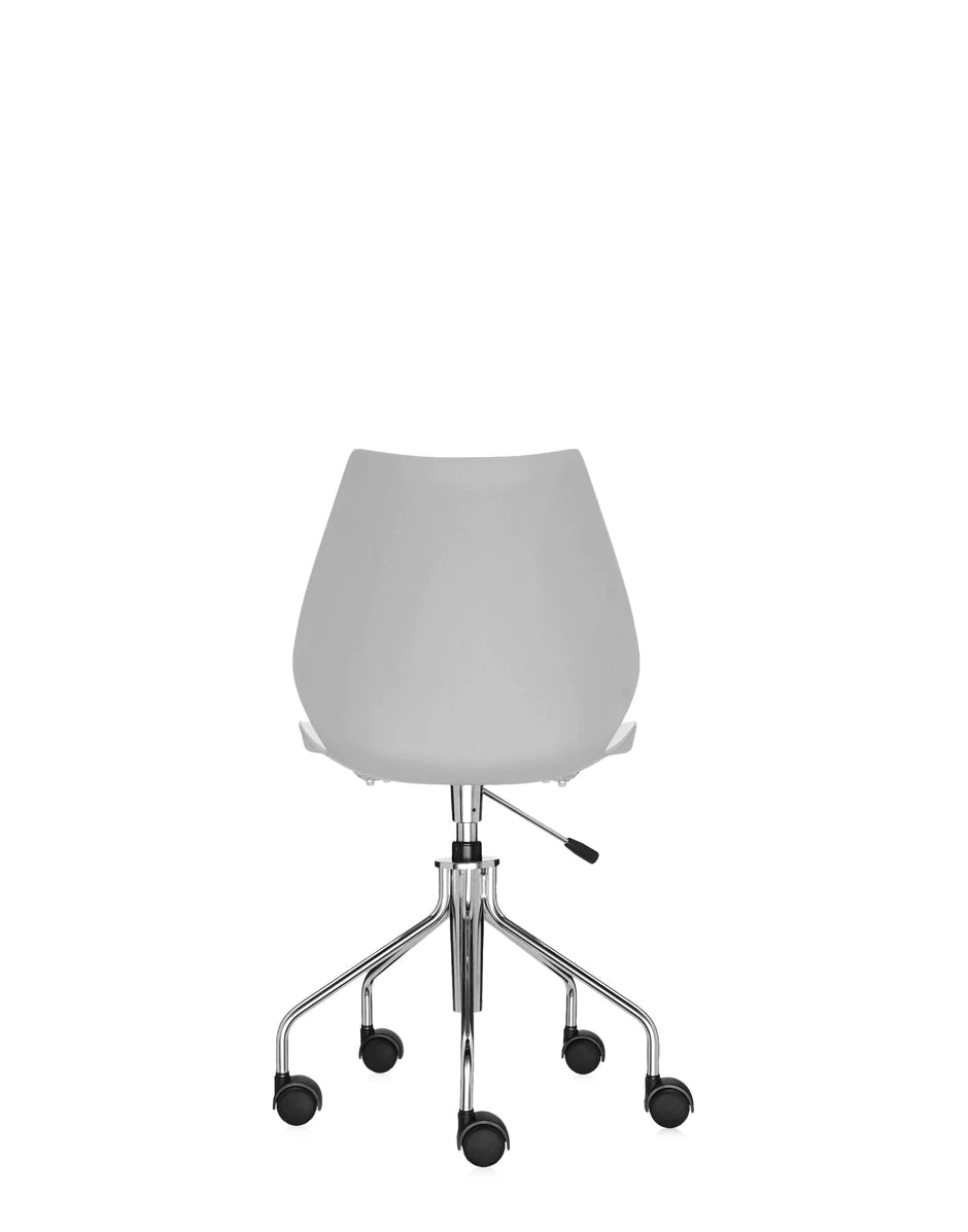 Kartell Maui Swivel Chair, Light Grey