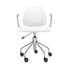 Kartell Maui Swivel fauteuil, zinkwit