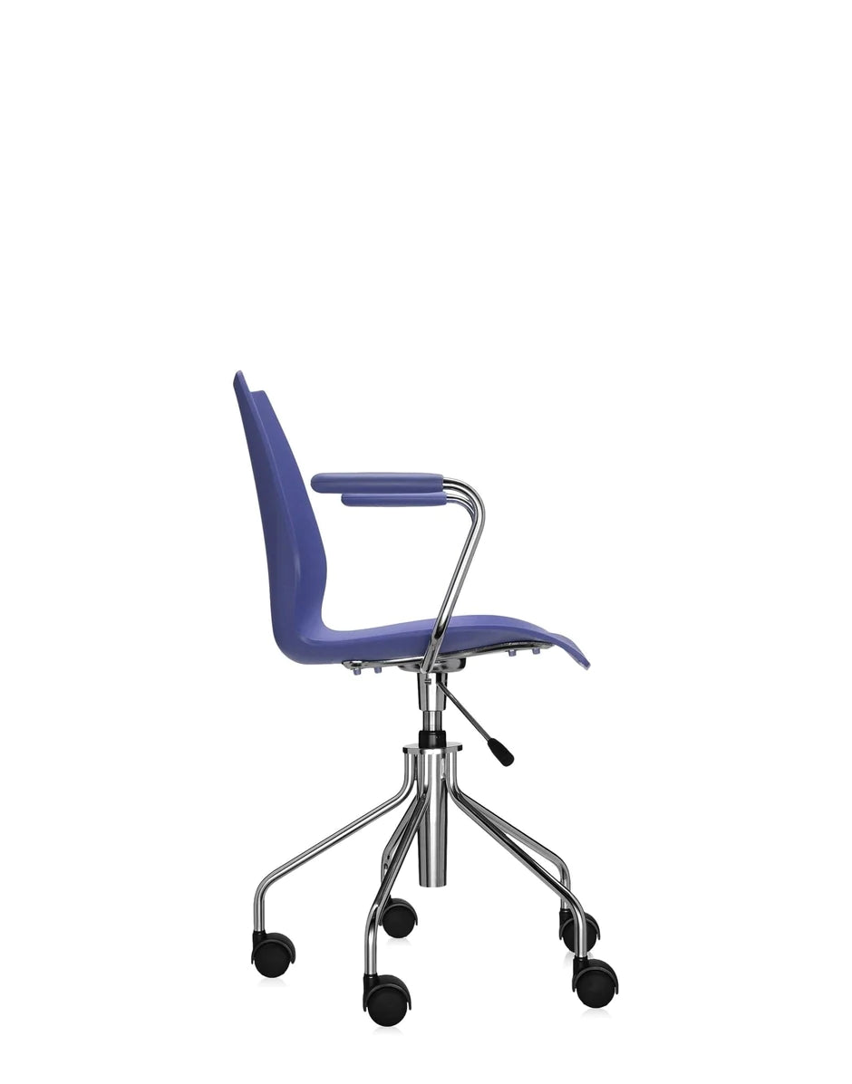 Kartell Maui Swivel fauteuil, marineblauw