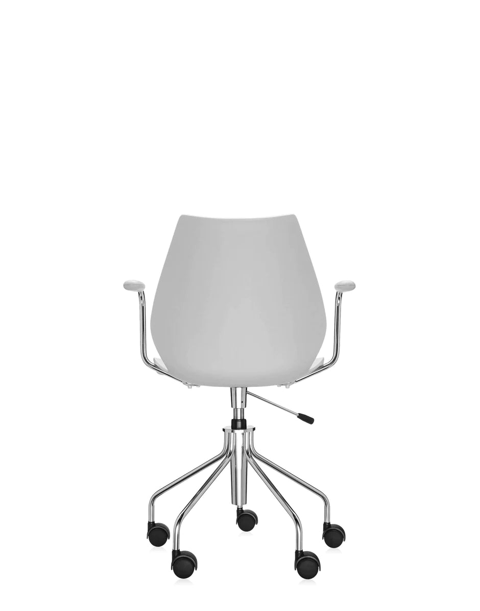 Kartell Maui Dreh Sessel, hellgrau