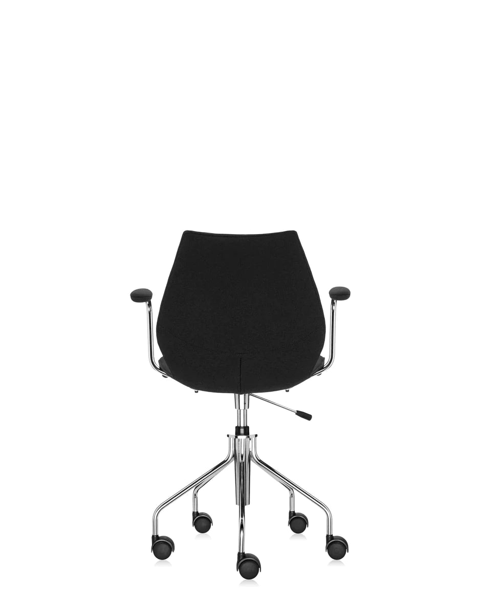 Fauteuil Kartell Maui Soft Trevira, noir