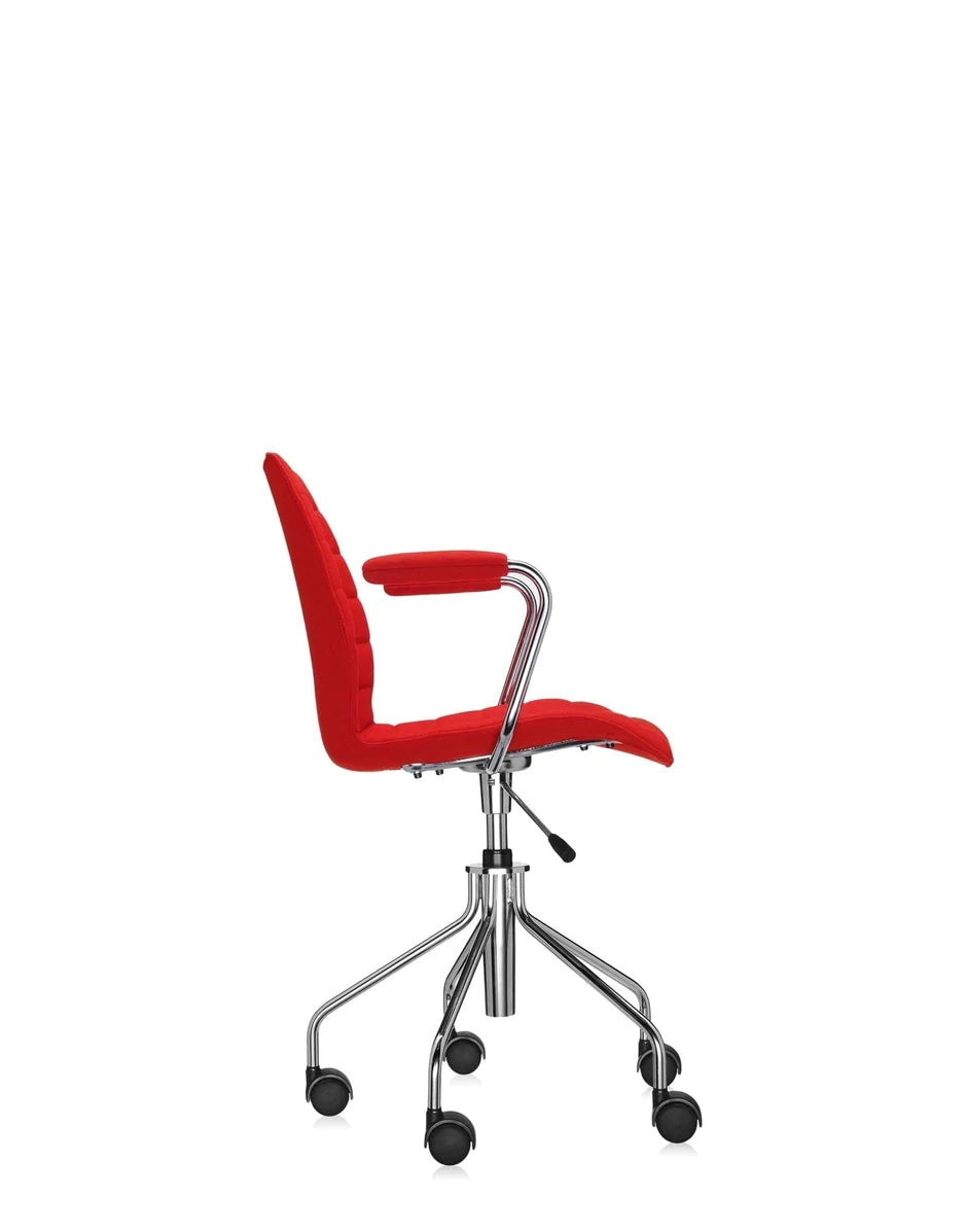 Fauteuil Kartell Maui Soft Trevira, rouge