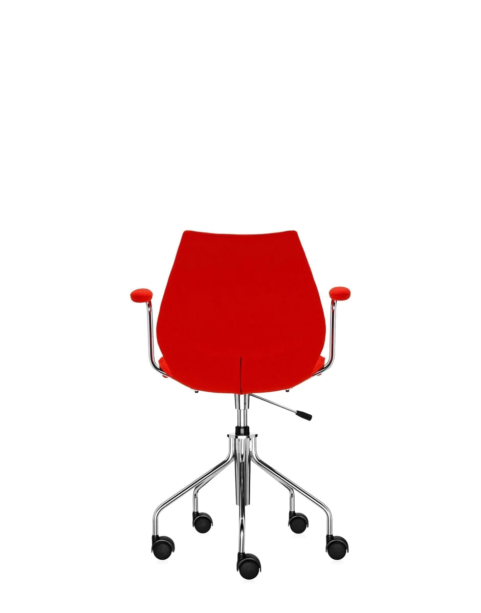 Kartell Maui Soft Trevira fauteuil, rood