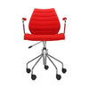 Kartell Maui Soft Trevira fauteuil, rood