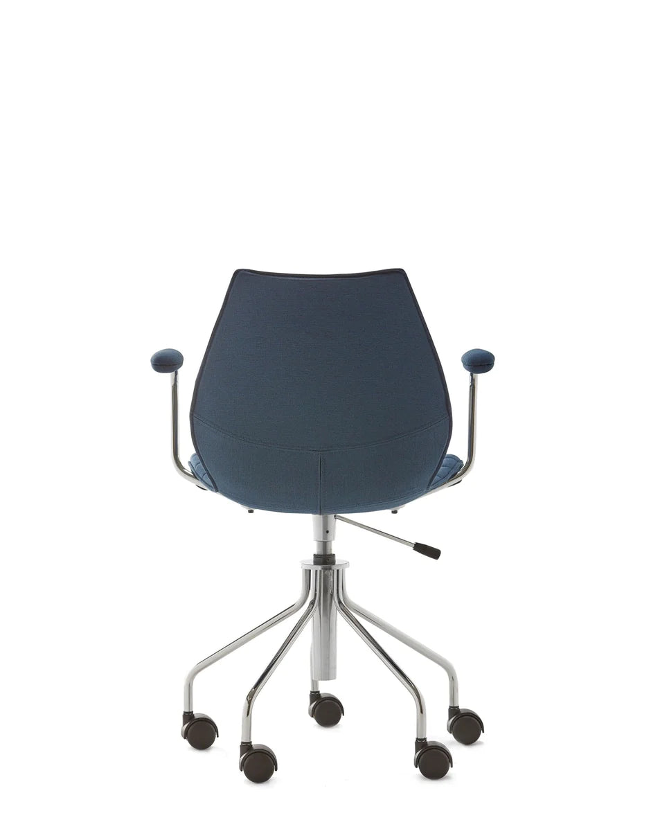 Kartell Maui Soft Noma fauteuil, blauw