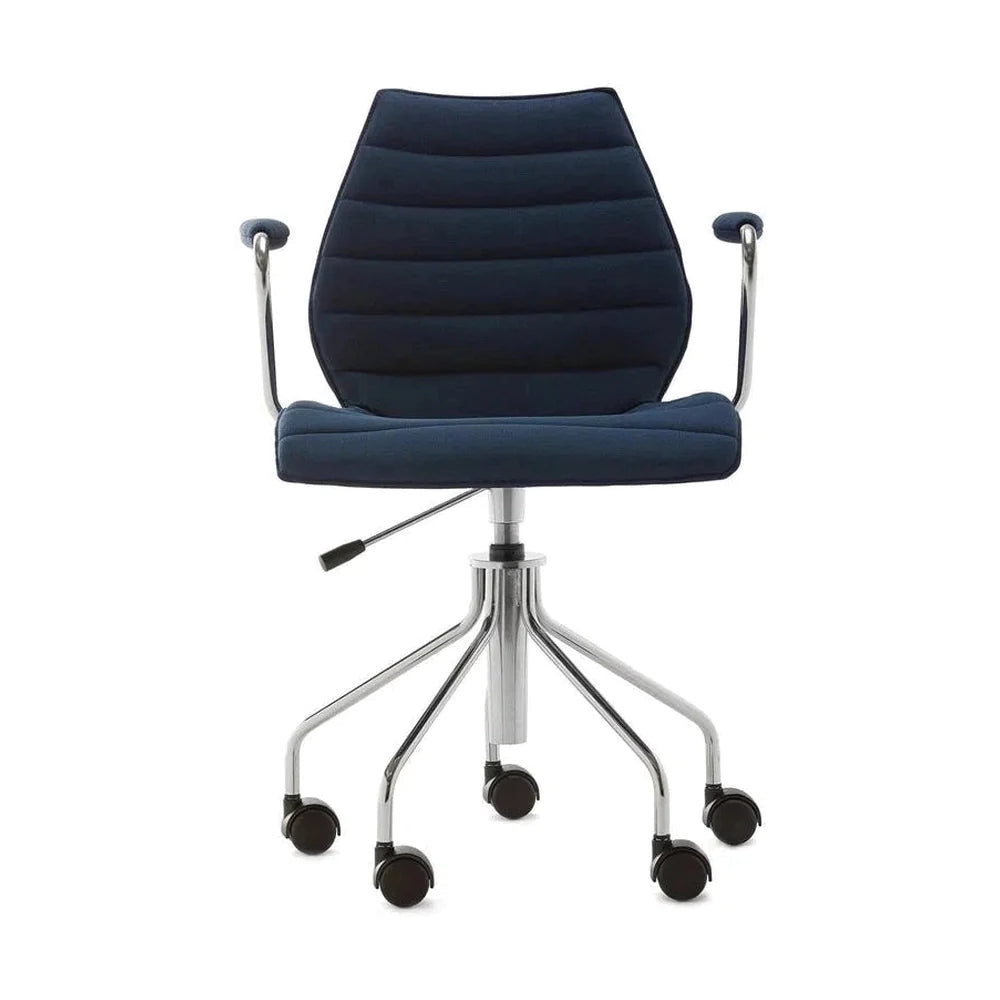 Kartell Maui Soft Noma fauteuil, blauw
