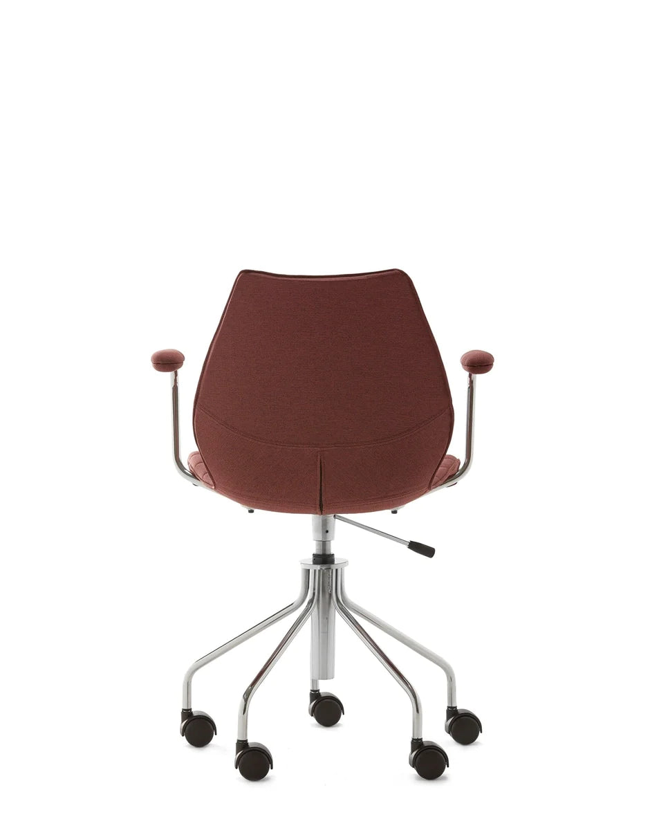 Kartell Maui Soft Noma fauteuil, bakstenen rood