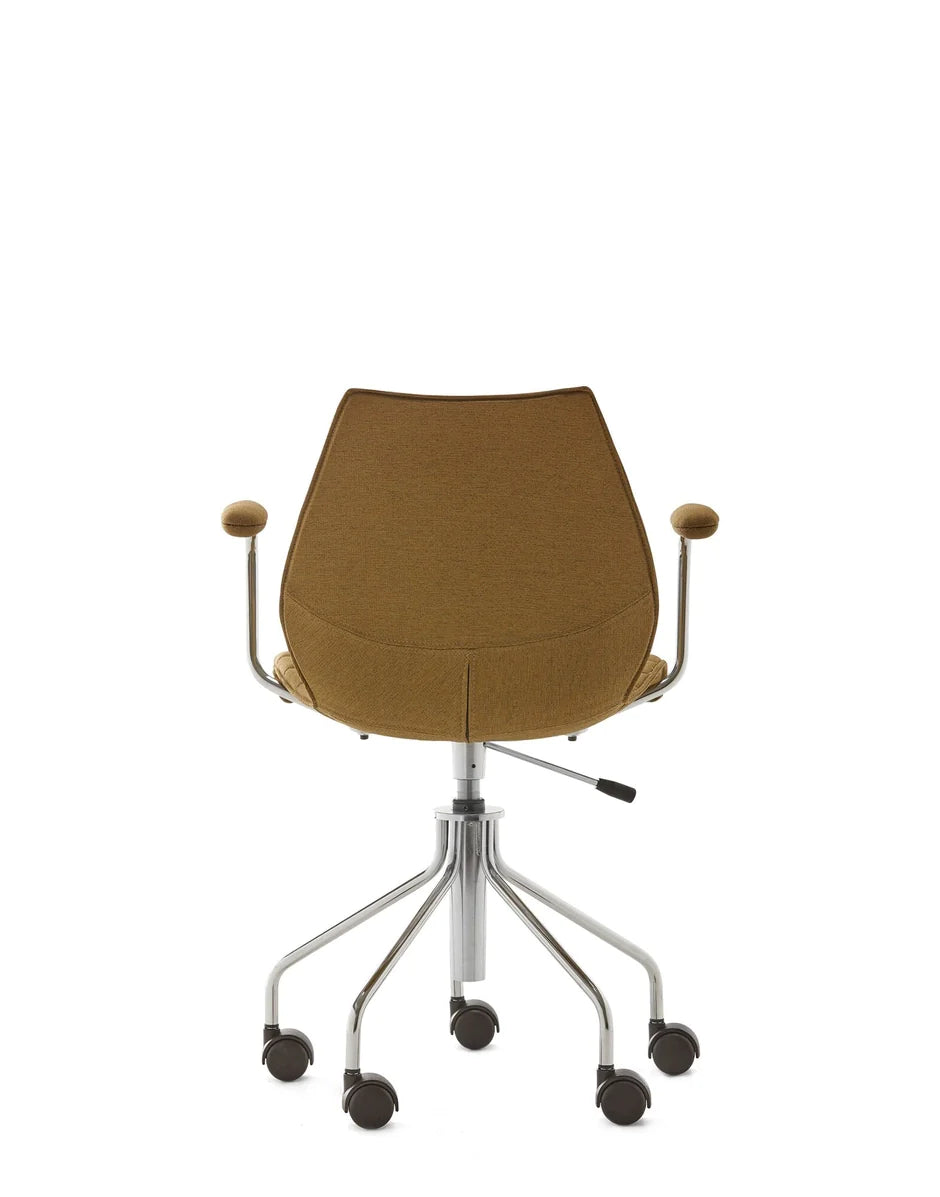 Fauteuil Kartell Maui Soft Noma, moutarde